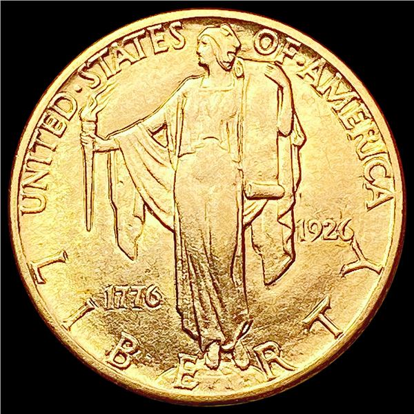 1926 Sesquincentennial $2.50 Gold Quarter Eagle UNCIRCULATED