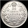 Image 2 : 1907 Canada Quarter-Edward VII CLOSELY UNCIRCULATED