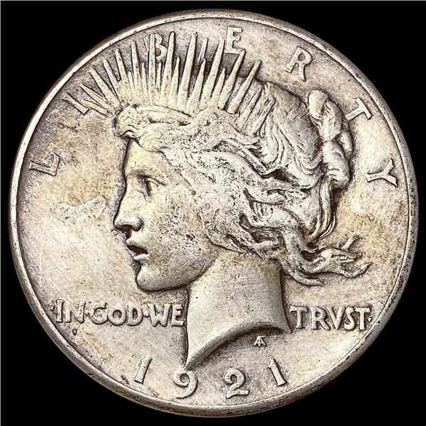1921 Silver Peace Dollar LIGHTLY CIRCULATED