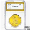 Image 1 : 1927 $20 Gold Double Eagle PGA MS65
