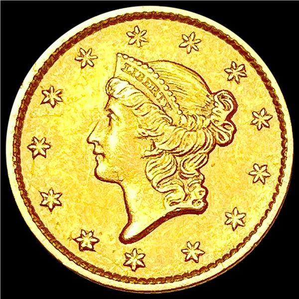 1853 Rare Gold Dollar UNCIRCULATED