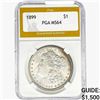 Image 1 : 1899 Morgan Silver Dollar PGA MS64