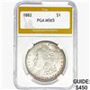 Image 1 : 1882 Morgan Silver Dollar PGA MS65