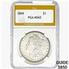 Image 1 : 1899 Morgan Silver Dollar PGA MS62