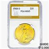 Image 1 : 1908-D $20 Gold Double Eagle PGA MS65
