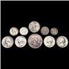 Image 1 : 1830-1955 [10] Varied US Coinage Lot [10 Coins] HIGH GRADE