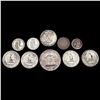 Image 2 : 1830-1955 [10] Varied US Coinage Lot [10 Coins] HIGH GRADE