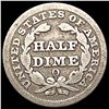 Image 2 : 1849-O Seated Liberty Half Dime NICELY CIRCULATED