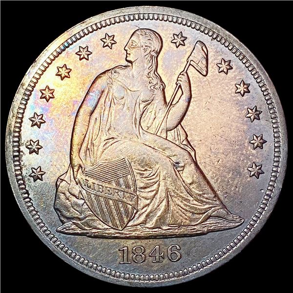 1846 Seated Liberty Dollar UNCIRCULATED