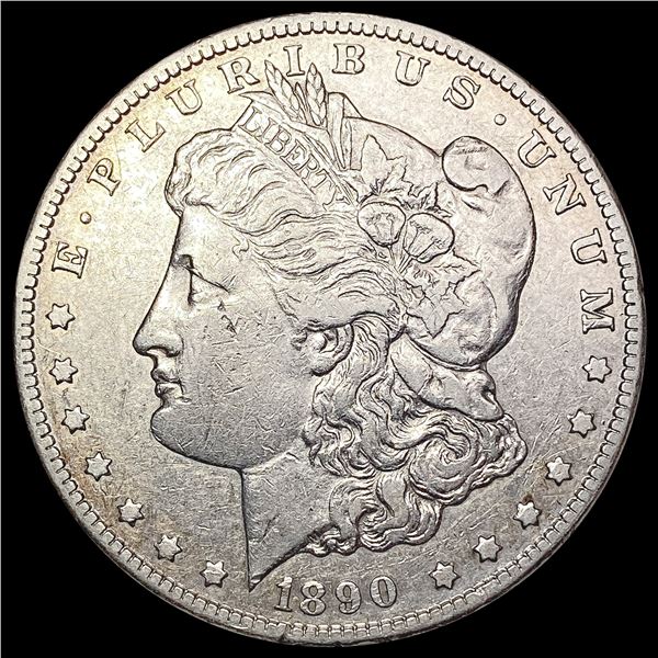 1890-CC Morgan Silver Dollar CLOSELY UNCIRCULATED