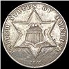 Image 1 : 1861 Silver Three Cent NEARLY UNCIRCULATED