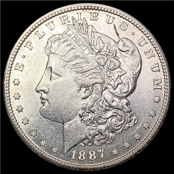 1887-S Morgan Silver Dollar UNCIRCULATED