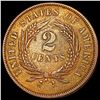 Image 2 : 1865 Two Cent Piece CLOSELY UNCIRCULATED