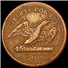 Image 1 : 1864 Civil War Token; Eagle LIGHTLY CIRCULATED