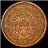 Image 2 : 1864 Civil War Token; Eagle LIGHTLY CIRCULATED