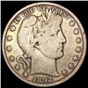 Image 1 : 1892 Barber Half Dollar NICELY CIRCULATED