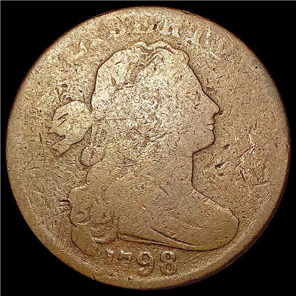 1798 Draped Bust Large Cent NICELY CIRCULATED