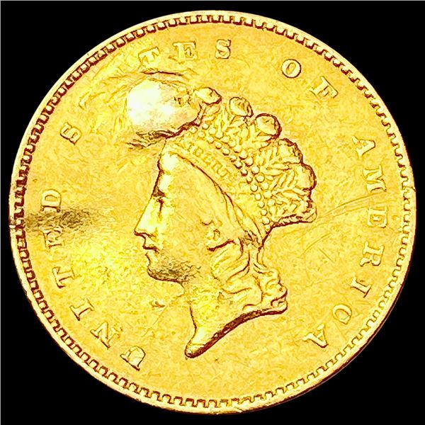 1856-S Rare Gold Dollar LIGHTLY CIRCULATED