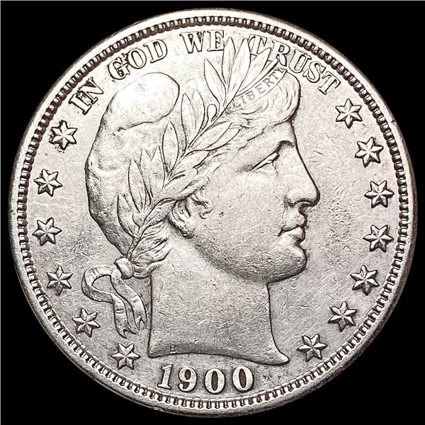 1900-S Barber Half Dollar UNCIRCULATED