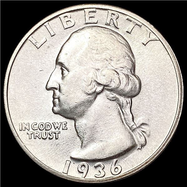 1936-D Washington Silver Quarter UNCIRCULATED