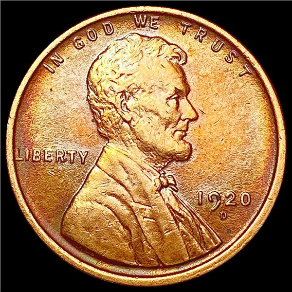 1920-D Wheat Cent CLOSELY UNCIRCULATED