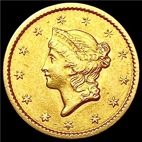 1849 Rare Gold Dollar CLOSELY UNCIRCULATED