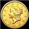 Image 1 : 1849 Rare Gold Dollar CLOSELY UNCIRCULATED