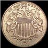 Image 1 : 1869 Shield Nickel CLOSELY UNCIRCULATED