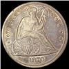 Image 1 : 1870 Seated Liberty Dollar NEARLY UNCIRCULATED