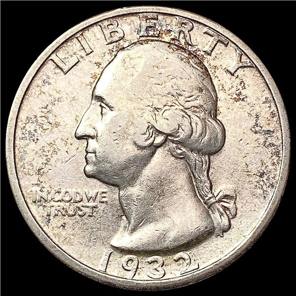 1932-S Washington Silver Quarter CLOSELY UNCIRCULATED