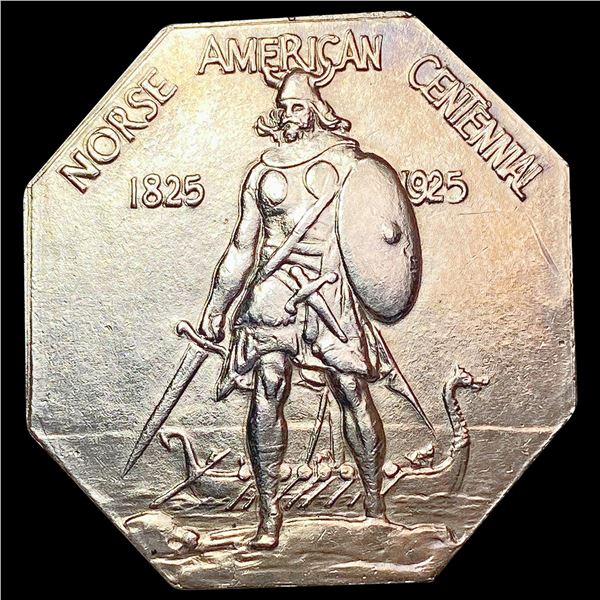 1925 Norse American Medal- Thin UNCIRCULATED