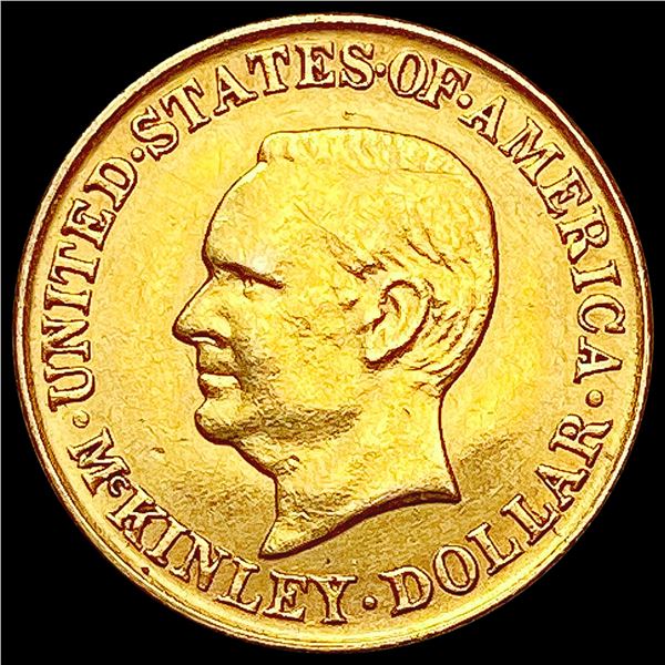1916 McKinley Rare Gold Dollar UNCIRCULATED