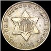 Image 1 : 1853 Silver Three Cent NEARLY UNCIRCULATED