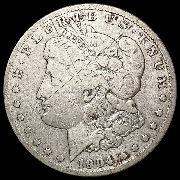 1904-S Morgan Silver Dollar NICELY CIRCULATED