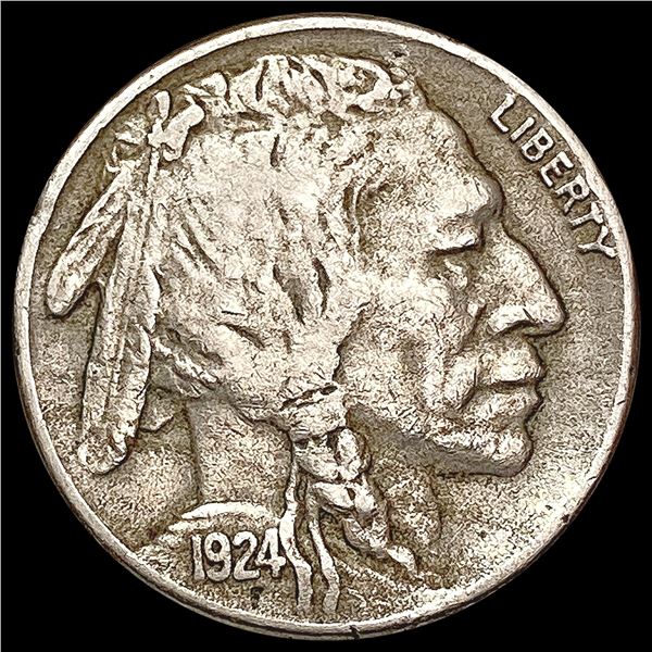1924-S Buffalo Nickel NEARLY UNCIRCULATED