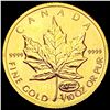 Image 2 : 1999 1/10oz Gold $5 Canada Maple Leaf CHOICE PROOF