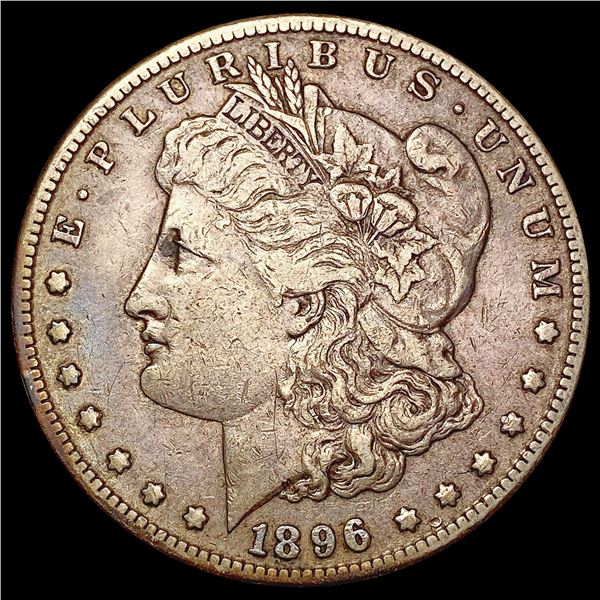 1896-S Morgan Silver Dollar LIGHTLY CIRCULATED