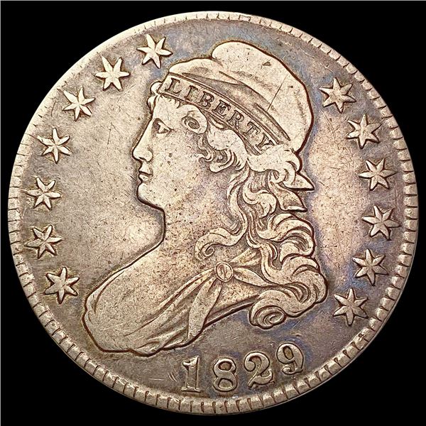 1829/1827 O-101a Capped Bust Half Dollar NICELY CIRCULATED