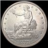 Image 1 : 1877 Silver Trade Dollar CLOSELY UNCIRCULATED