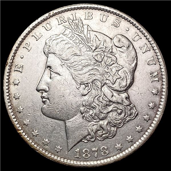 1878-CC Morgan Silver Dollar CLOSELY UNCIRCULATED