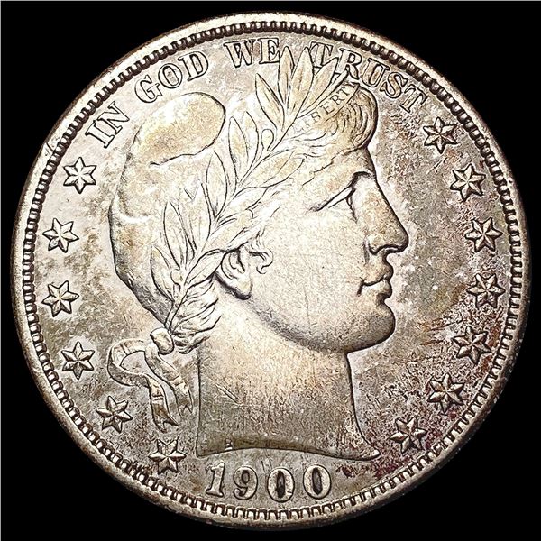 1900-S Barber Half Dollar CHOICE AU