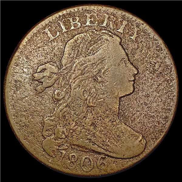 1806 S-270 Draped Bust Large Cent NICELY CIRCULATED