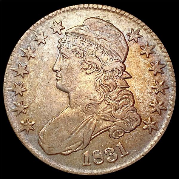 1831 Capped Bust Half Dollar CHOICE AU