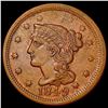 Image 1 : 1849 Braided Hair Large Cent CLOSELY UNCIRCULATED