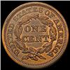Image 2 : 1855 Upright 55 Braided Hair Large Cent CLOSELY UNCIRCULATED