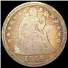 Image 1 : 1844 Seated Liberty Dime NICELY CIRCULATED
