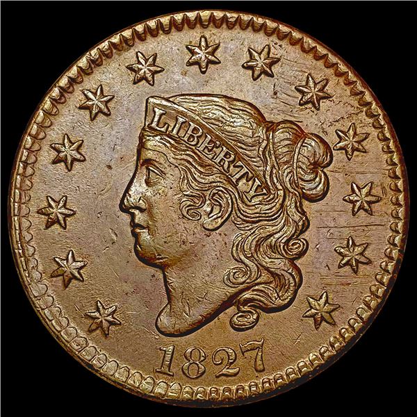 1827 Coronet Head Large Cent UNCIRCULATED