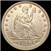 Image 1 : 1853 Arrows Rays Seated Liberty Quarter CLOSELY UNCIRCULATED