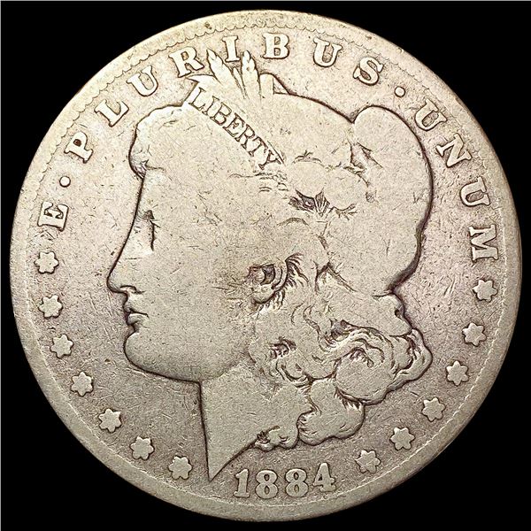 1884-CC Morgan Silver Dollar NICELY CIRCULATED