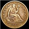 Image 1 : 1840-O Seated Liberty Quarter LIGHTLY CIRCULATED